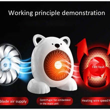 Zyyqt Mini Desktop Heater, Low Power Desktop Home Office Student Dormitory Small Sun Heater (Color : Pink)