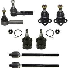 Detroit Axle - 4WD Front Ball Joints Tie Rods Kit Replacement for 2000-2003 Dodge Dakota Durango, Suspension Kit- 8pc Set