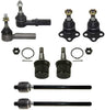 Detroit Axle - 4WD Front Ball Joints Tie Rods Kit Replacement for 2000-2003 Dodge Dakota Durango, Suspension Kit- 8pc Set