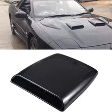 TUINCYN Universal Car Vents Decorative Air Flow Intake Hood Scoops Ventilation Black Cover