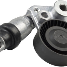 Bapmic 25281-3C100 Belt Tensioner Assembly with Pulley for 06-15 Hyundai Kia 3.3L 3.5L 3.8L V6