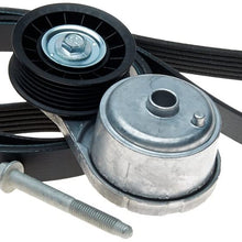 ACDelco ACK060950 Professional Automatic Belt Tensioner and Pulley Kit with Tensioner, Pulley, Belt, and Bolt