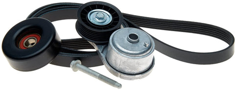 ACDelco ACK060950 Professional Automatic Belt Tensioner and Pulley Kit with Tensioner, Pulley, Belt, and Bolt