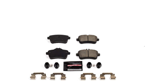 Power Stop Z23-1630A, Z23 Evolution Sport Carbon-Fiber Ceramic Rear Brake Pads