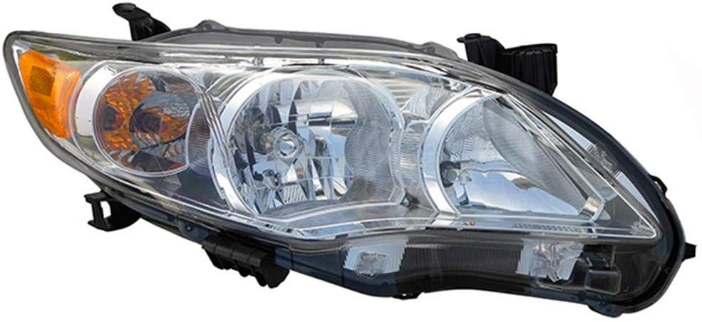 Headlight Replacement For Toyota Corolla Base/Ce/Le Model Passenger Right Side Rh 2011 2012 2013 Headlamp Assembly