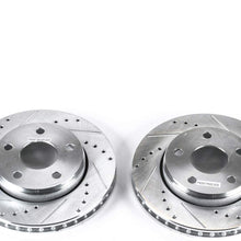 Power Stop AR8780XPR Front Evolution Drilled & Slotted Rotor Pair