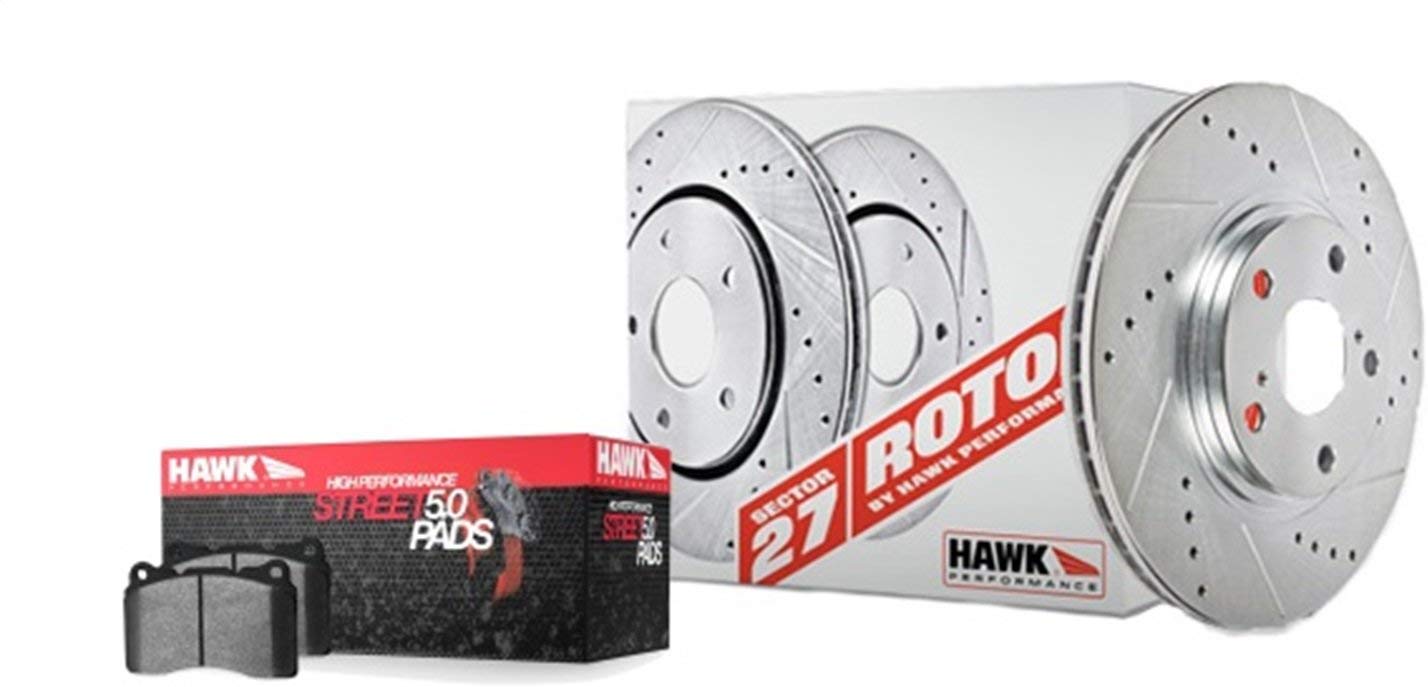 Hawk Performance HK4119.706B Brake Rotor with HPS 5.0 Pad Kit