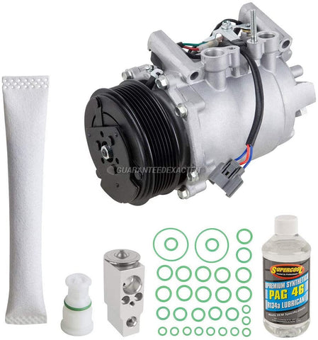 AC Compressor & A/C Kit For Acura TSX 2004 2005 2006 2007 2008 - BuyAutoParts 60-80405RK New