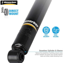 Maxorber Rear Set Shocks Struts Absorber Kit Compatible with Chevrolet Silverado 1500 2007 2008 2009 2010 2011 Shocks Struts Replacement for GMC Sierra 1500 07 08 Struts Absorber 345074 911533