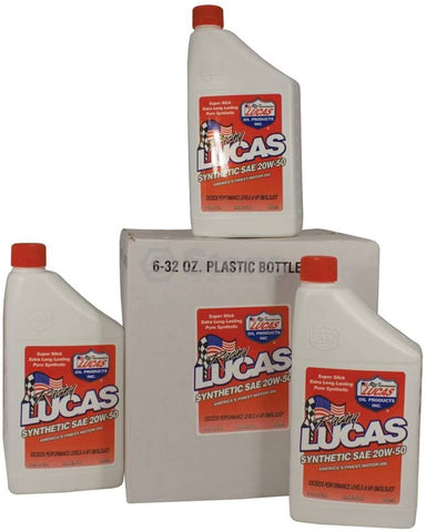 Lucas Oil 051-555 Synthetic Motor Oil, White