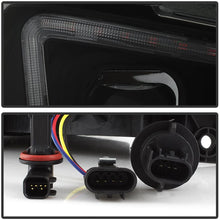 Xtune Projector Headlights for Dodge Charger 11-14 [Halogen Model Only] Switchback Turn Signals (Black Smoke)