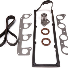 Engine Timing Part Belt Set Timing Belt Kits, SCITOO fit F-ord Ranger M-azda B2500 2.3 2.5 1995-2001 Replacement Timing Tools with Valve Cover Gasket Set