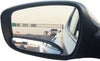 Blind Spot Mirrors. long design Car Mirror for blind side by Utopicar for traffic safety. Door mirrors for great rear view! [stick-on] (2 pack)