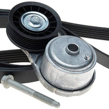 ACDelco ACK060960K1 Professional Automatic Belt Tensioner and Pulley Kit with Tensioner, Pulley, Belt, and Bolt
