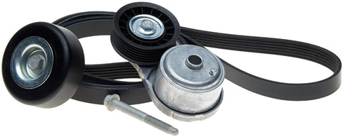 ACDelco ACK060960K1 Professional Automatic Belt Tensioner and Pulley Kit with Tensioner, Pulley, Belt, and Bolt