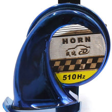 uxcell Blue DC 12V 510HZ 110dB Snail Siren Speaker Electric Horn for Car Motorcycle