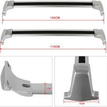 Liftstrut 2 Pcs Roof Rack Cross Bars Luggage Carrier Silver Bar fit for Cadillac XT5 2.0L 2020,for Cadillac XT5 3.6L 2017-2020 Aluminum top roof rack crossbars