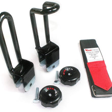 Vantech Steel H1 Rack 2 Bar System for a Ford Econoline 1992-On Black