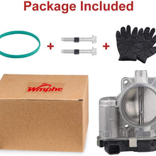 WMPHE Compatible with Electronic Throttle Body Assembly Buick Lucerne Chevrolet Equinox Pontiac Saturn Replace OE# 67-3002 12609500 12577029 217-3108 - Fuel Injection Throttle Body