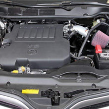 K&N Cold Air Intake Kit with Washable Air Filter: 2007-2015 Toyota (Camry, Venza) 3.5L V6, Polished Metal Finish with Red Oiled Filter, 69-8611TS