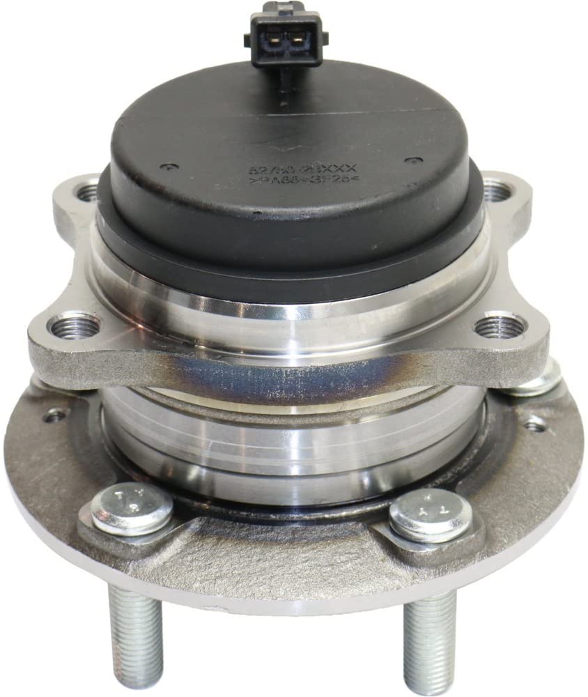 Wheel Hub and Bearing compatible with 2007-2016 Hyundai Santa Fe Rear Left or Right FWD With ABS Sensor Studs