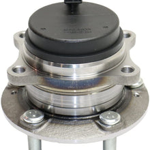 Wheel Hub and Bearing compatible with 2007-2016 Hyundai Santa Fe Rear Left or Right FWD With ABS Sensor Studs