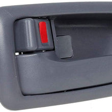 AUTEX 4pcs Gray Interior Door Handles Front Rear Left Right Driver Passenger Side Compatible with Toyota Camry 1997 1998 1999 2000 2001 Door Handles 91002 91006 91003 91007