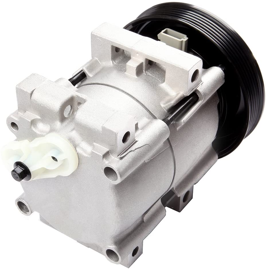 Ineedup AC Compressor and A/C Clutch for Ford Bronco Ford F-150 F-250 4.9L 1990-1996 CO 101220C