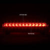 DNA MOTORING 3BL-GMCD00-LED-RD Third Brake Light