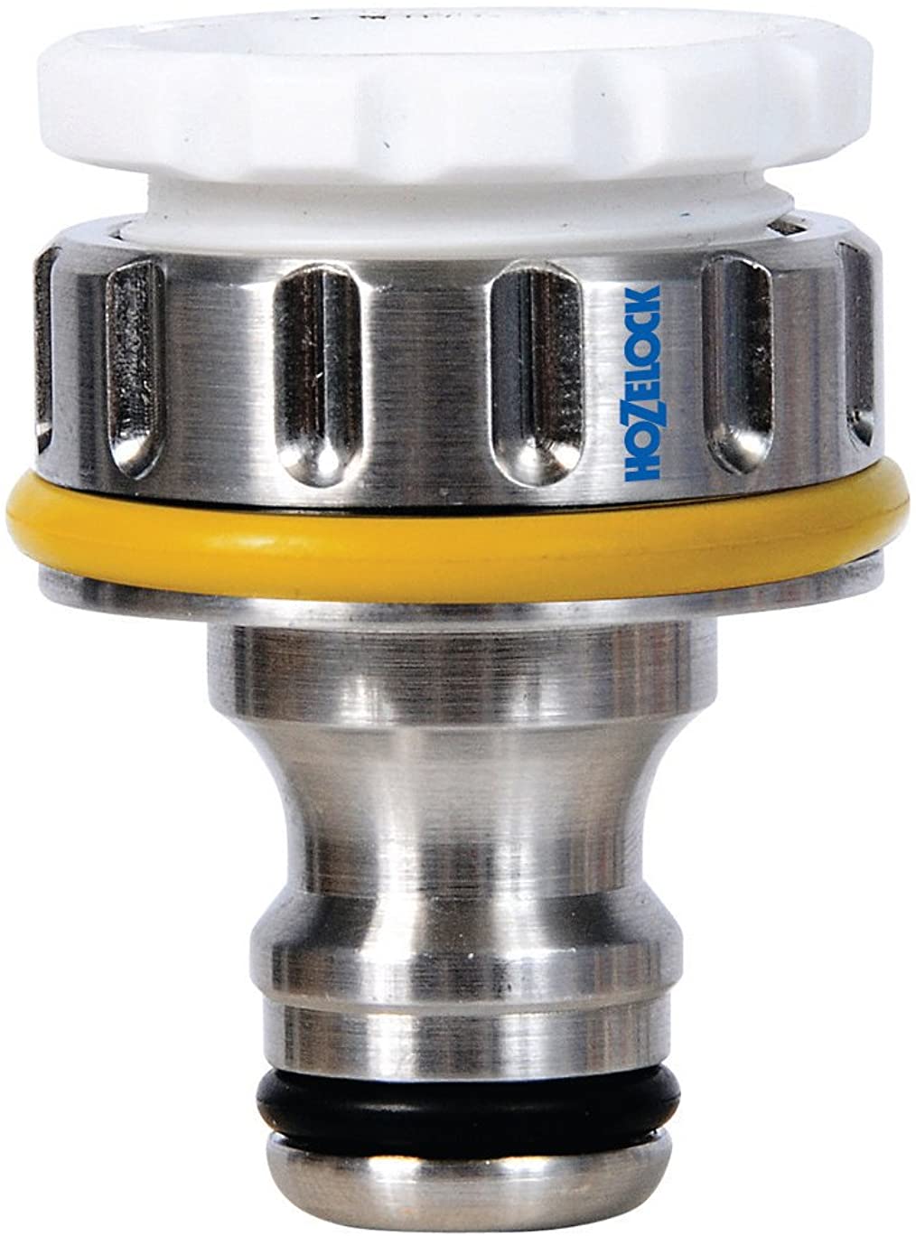 Hozelock Pro Metal Threaded Tap Connector (3/4in Silver)