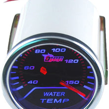 ESUPPORT Car 2" 52mm Water Temp Gauge Meter Temperature Light