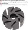 Vacuum Pump Impeller, Akozon Central Locking Vacuum Pump Motor Impeller A2208000648 Fit for Mercedes Benz
