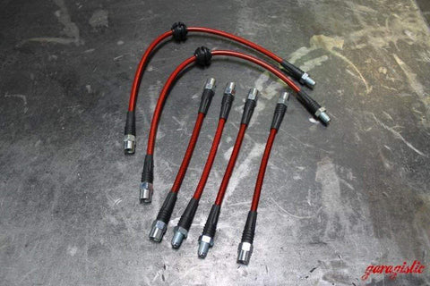 E36 Stainless Steel Complete 6 Brake Line Kit - DOT Compliant