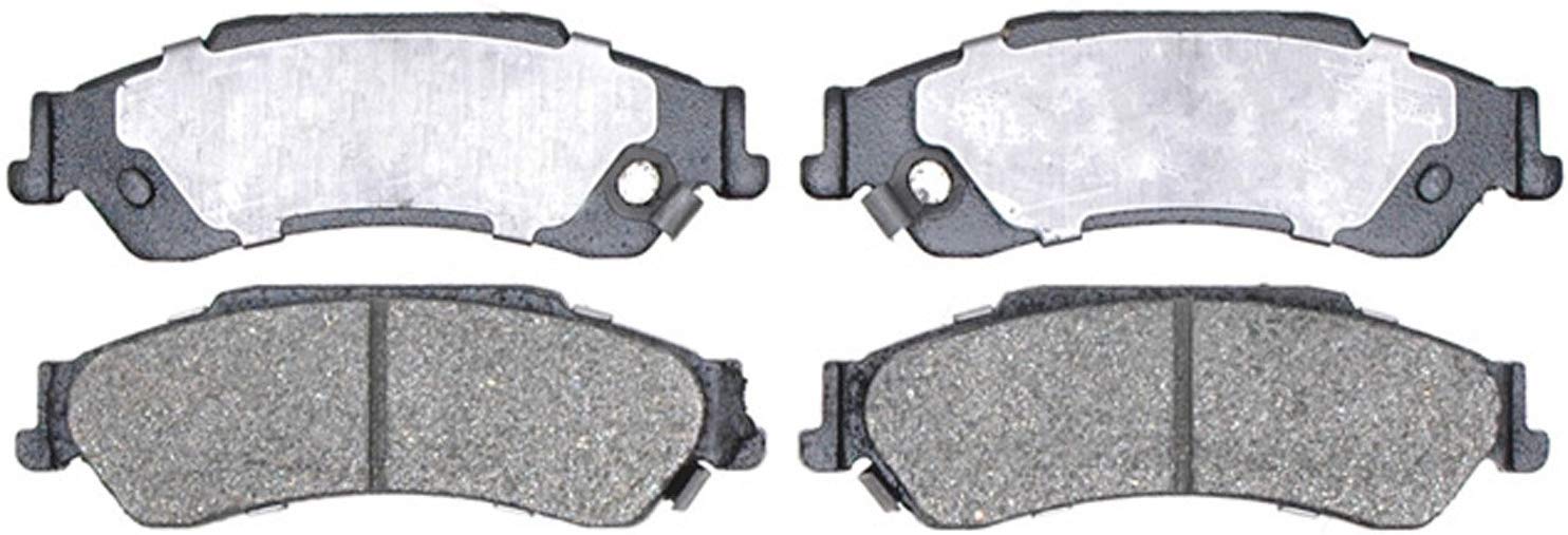 ACDelco 14D729CH Advantage Ceramic Rear Disc Brake Pad Set with Hardware