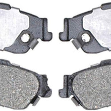 ACDelco 14D729CH Advantage Ceramic Rear Disc Brake Pad Set with Hardware