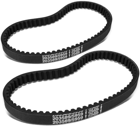 2Pcs Replacement for American Sportworks Ken-Bar/Comet Go Karts 30-Series Drive Belt Manco 5959 / Comet 203589