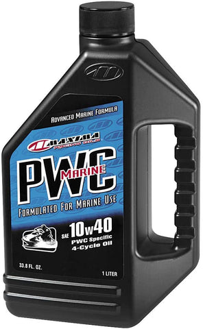 Maxima 14901 PWC Marine 4-cycle 10w-40 Oil - Liter Bottle