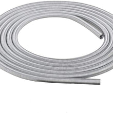 SHINEHOME 8 Ft. Rustproof Galvanized Steel Protector for 3/16" Brake Line Tubing
