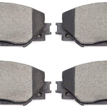 cciyu Ceramic Brake Pads Kits Front fit for 10-12 Lexus HS250h,09-10 Pontiac Vibe,08-15 Scion xB,Scion xD,Toyota Corolla,Toyota Matrix,Toyota Prius V,Toyota RAV4 Compatible