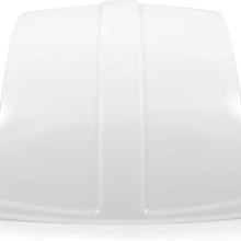 Camco RV Roof Vent Cover, Opens For Easy Cleaning, Aerodynamic Design, Easily Mounts to RV With Included Hardware - (White) (40431)