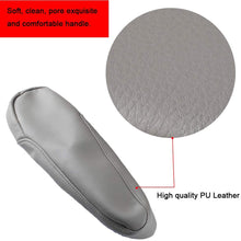Wadoy Pair PU Leather Seat Armrest Cover for Honda Odyssey 2005-2010（Gray）