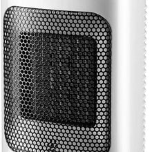 Zyyqt Fan Heaters, Ceramic Electric Heater Electric Fan Heater1500w Hot Air Fan + Remote Control + Digital LCD Display Temperature Adjustment (Size : B)