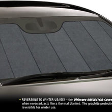Intro-Tech NS-77A-R Silver w/Sensor Ultimate Reflector Custom Fit Folding Windshield Sunshade for Select Nissan Rogue Models