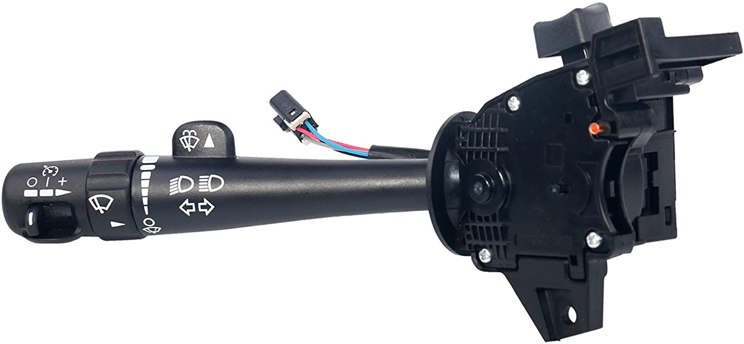 Turn Signal Multi-Function Switch - Replaces 12450067, D6299A, 2330856, 8124500670 - Fits Chevy Trailblazer, Silverado 1500, Suburban, Avalanche, Tahoe, GMC Sierra 2500, Yukon, XL 2500, Envoy and more