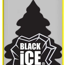 Little Trees U3S-32055 Air Freshner, Black Ice, 3 Count (Pack of 1)