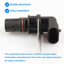 Crankshaft Position Sensor, Crank Position Sensor Replaces 213-354, 213354, 12560228 for Chevy Avalanche Express Silverado Suburban Tahoe Trailblazer, GMC Envoy Savana Sierra Yukon, Cadillac and More