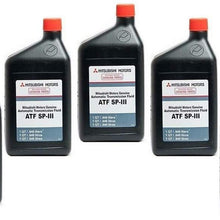 Genuine Mitsubishi Diaqueen SPIII SP3 Transmission Fluid - 5 Quarts - MZ320200 Lancer Diamante Eclipse Galant Endeaver Mirage Montero Montero Sport Outlander (2003 - 2006) Expo LRV 3000GT Pickup with Automatic Transmission