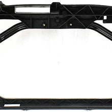 Radiator Support Assembly Compatible with 2010-2012 Ford Fusion Black 3.5L Eng.