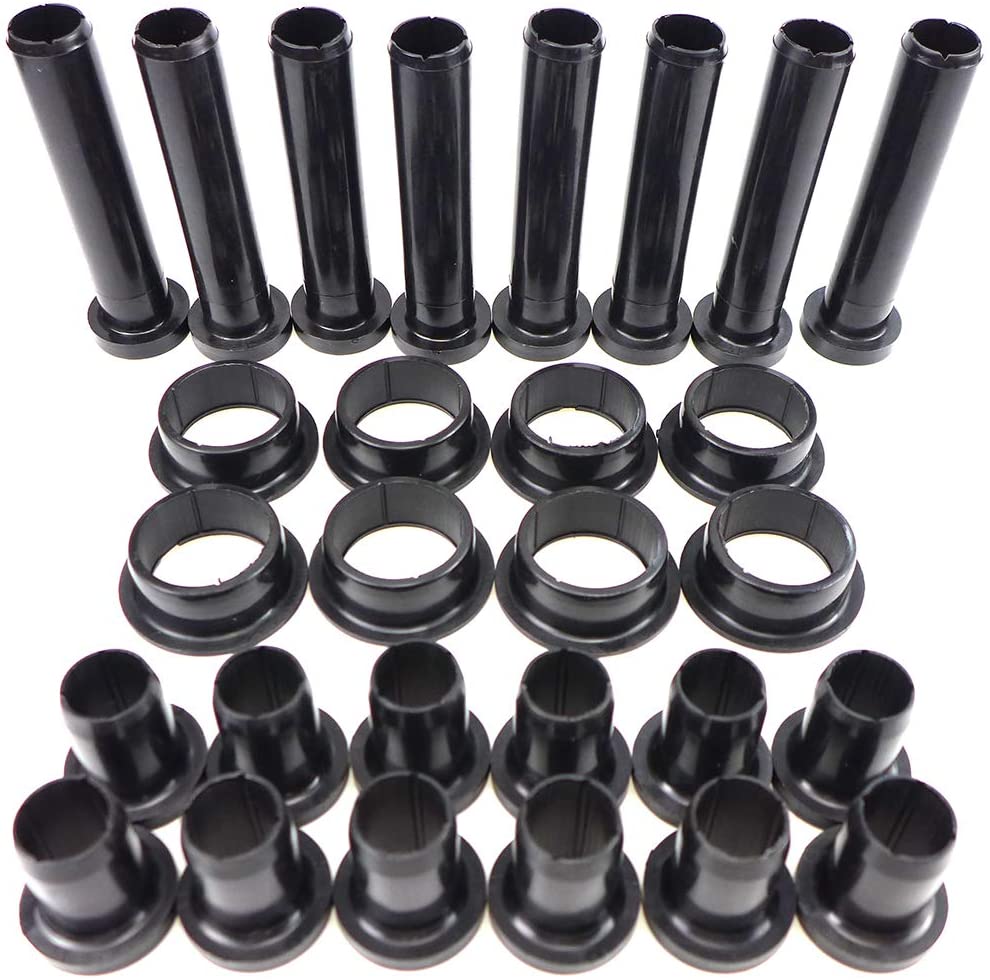 Front Lower Control A-Arm Bushing Kit for Polaris Sportsman 400 500 335 400L 800 450 570, Replace # 5436973 5439270, Long and Short Bushing, 28Pcs