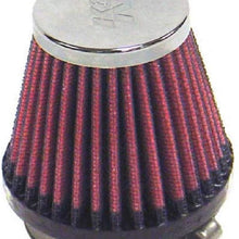 K&N Universal Clamp-On Air Filter: High Performance, Premium, Replacement Engine Filter: Flange Diameter: 2.125 In, Filter Height: 2.75 In, Flange Length: 0.625 In, Shape: Round Tapered, RC-2340
